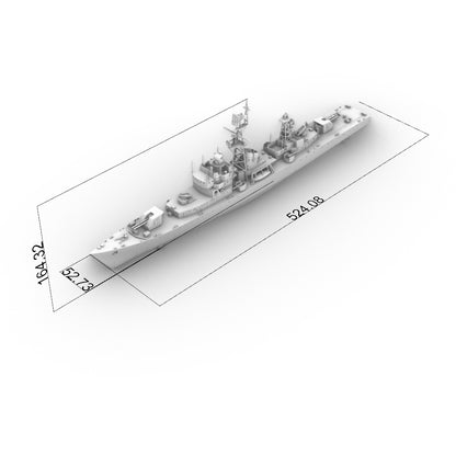 SSC181 Military Model CNS Jiangdong Class Frigate Water Line