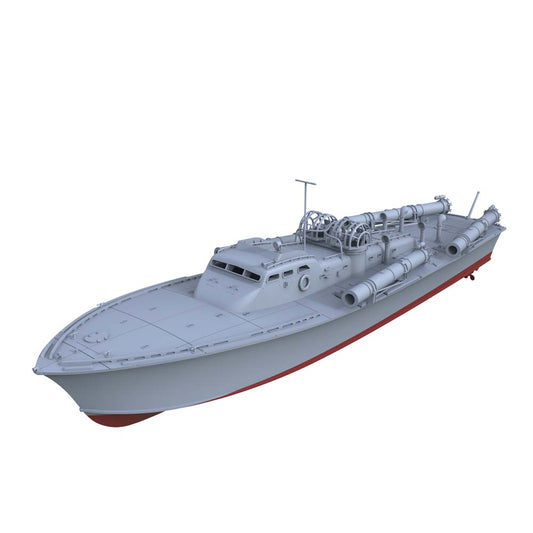 SSC182S Military Model USS Elco Class PT-20 Motor Torpedo Boat Full Hull