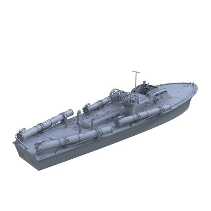 SSC182 Military Model USS Elco Class PT-20 Motor Torpedo Boat Water Line