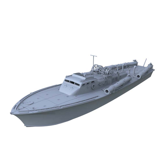 SSC182 Military Model USS Elco Class PT-20 Motor Torpedo Boat Water Line