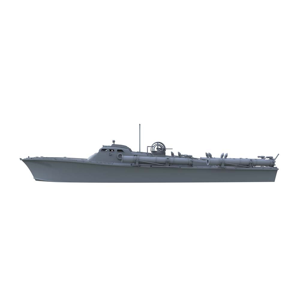 SSC182 Military Model USS Elco Class PT-20 Motor Torpedo Boat Water Line