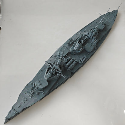 SSC190 Military Model German SMS Von der Tann battlecruiser Water Line