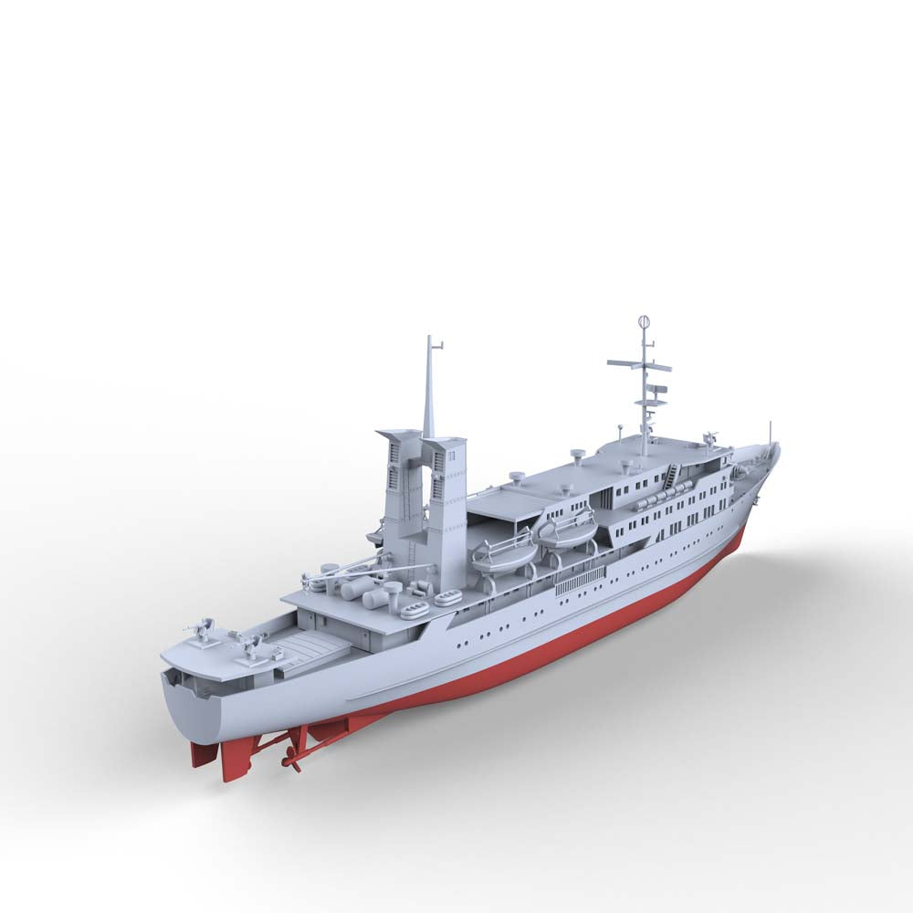 MRY-SFW SSC202S China Navy Qiongsha-class Troop & Cargo Tran – LCD 3D printed resin model kit, image 4