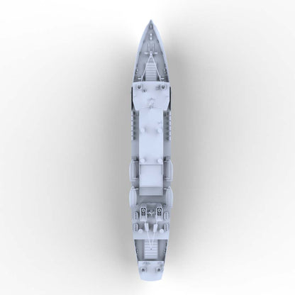 MRY-SFW SSC202S China Navy Qiongsha-class Troop & Cargo Tran – LCD 3D printed resin model kit, image 2
