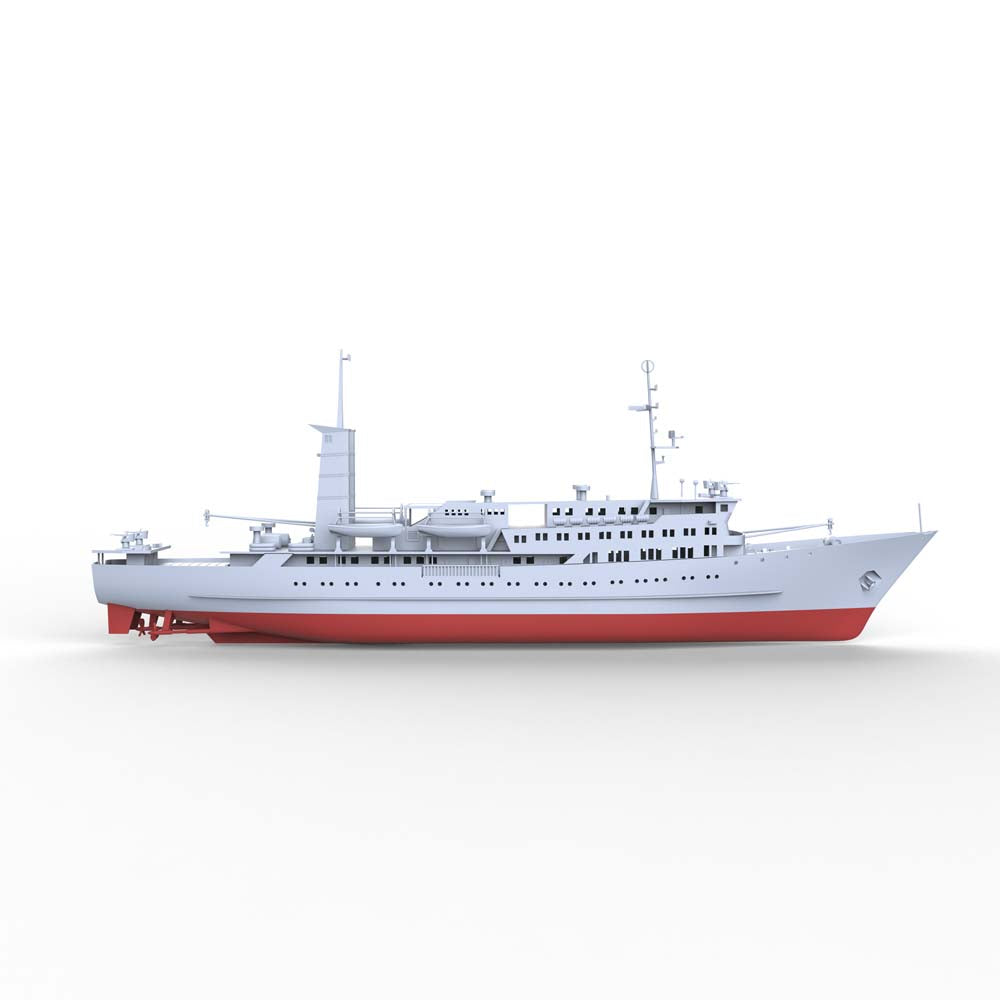 MRY-SFW SSC202S China Navy Qiongsha-class Troop & Cargo Tran – LCD 3D printed resin model kit, image 3