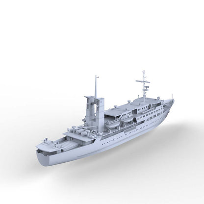 MRY-SFW SSC202 China Navy Qiongsha-class Troop & Cargo Trans – LCD 3D printed resin model kit, image 3