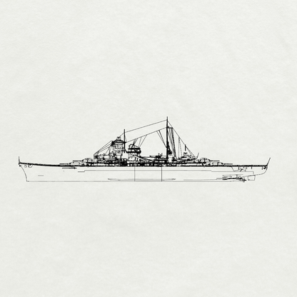 MRY-SFW SSC203 Germany Navy Admiral Hipper-class Bl¨¹cher  2nd Ship Water Line Resin Warship Military Ship Model Hobby Collection Unassembled Unpainted