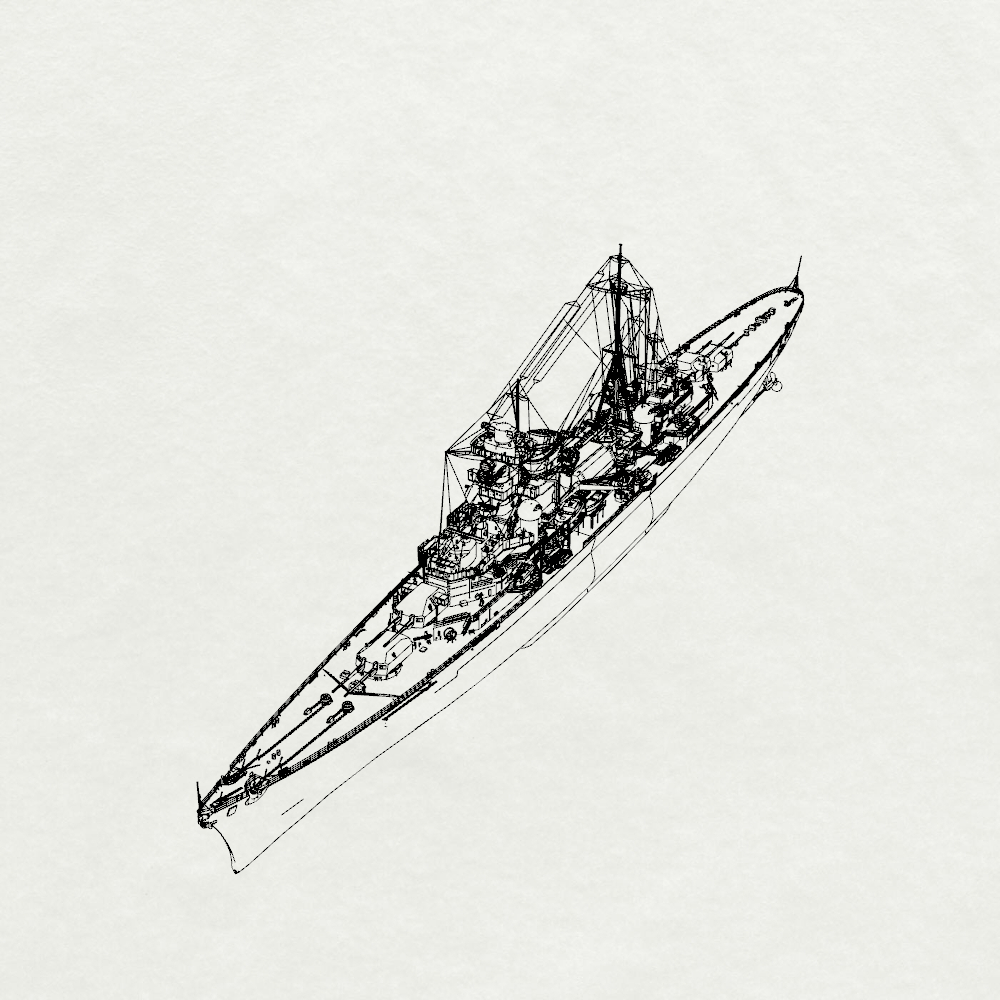 MRY-SFW SSC203 Germany Navy Admiral Hipper-class Bl¨¹cher  2nd Ship Water Line Resin Warship Military Ship Model Hobby Collection Unassembled Unpainted