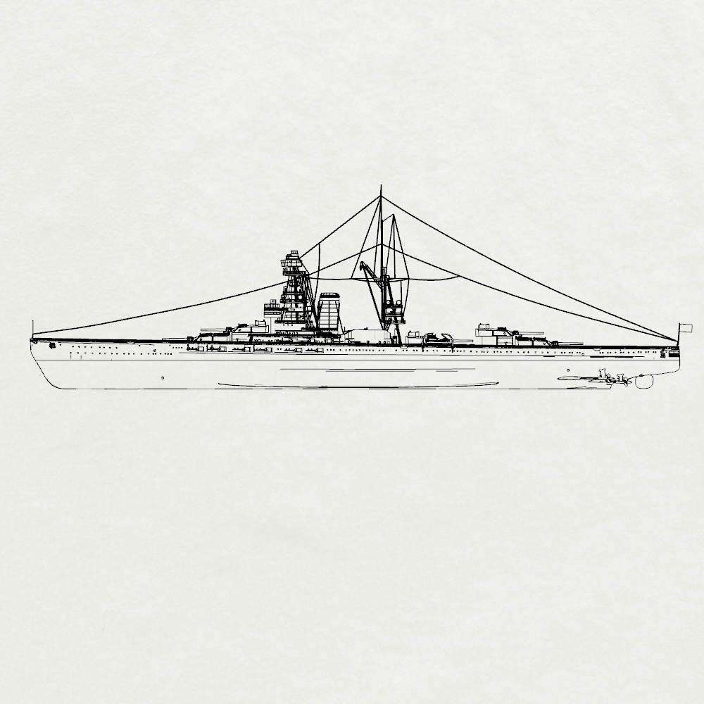 MRY-SFW SSC207S Japan Navy Tosa-class 1st ship Tosa Full Hull Resin Warship Military Ship Model Hobby Collection Unassembled Unpainted