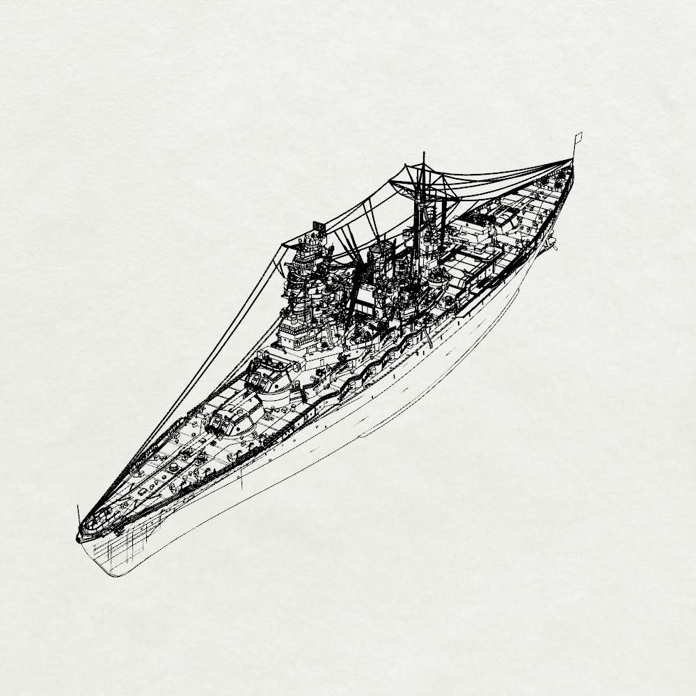 MRY-SFW SSC208S Japan Navy Nagato-class 1st ship Nagato Full Hull Resin Warship Military Ship Model Hobby Collection Unassembled Unpainted