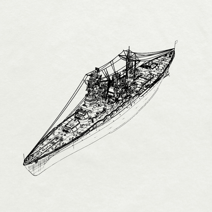 MRY-SFW SSC208S Japan Navy Nagato-class 1st ship Nagato Full Hull Resin Warship Military Ship Model Hobby Collection Unassembled Unpainted