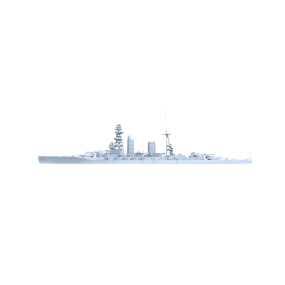 MRY-SFW SSC209 Japan Navy Nagato-class 2nd ship Mutsu Water Line Resin Warship Military Ship Model Hobby Collection Unassembled Unpainted