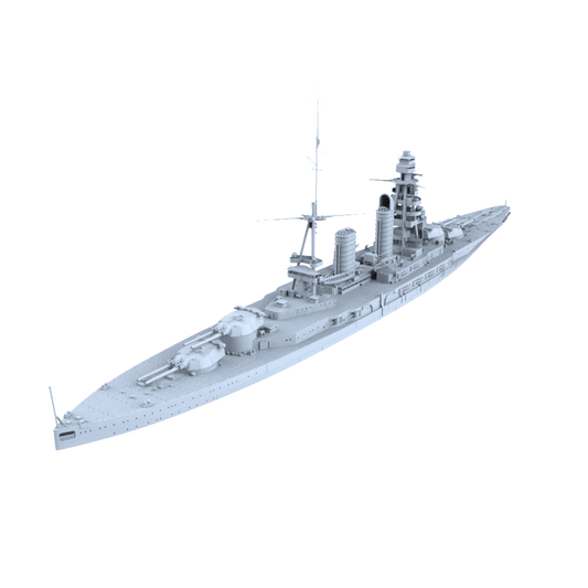 MRY-SFW SSC209 Japan Navy Nagato-class 2nd ship Mutsu Water Line Resin Warship Military Ship Model Hobby Collection Unassembled Unpainted