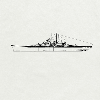 MRY-SFW SSC210S German Navy Scharnhorst-class Battlecruiser KMS Gneisenau Full Hull Resin Warship Military Ship Model Hobby Collection Unassembled Unpainted
