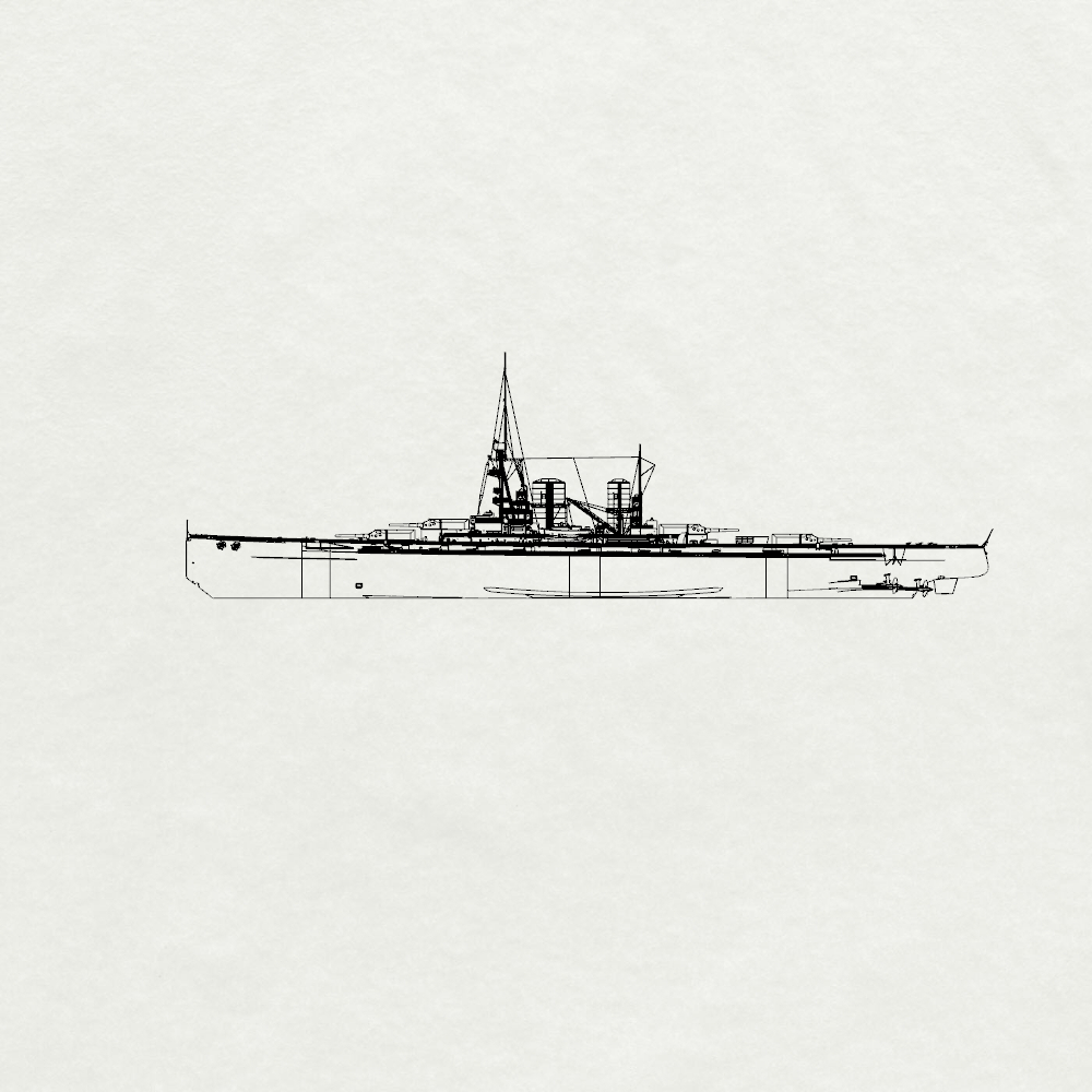 MRY-SFW SSC211 German Navy Mackensen-class Battlecruiser SMS Mackensen Water Line Resin Warship Military Ship Model Hobby Collection Unassembled Unpainted