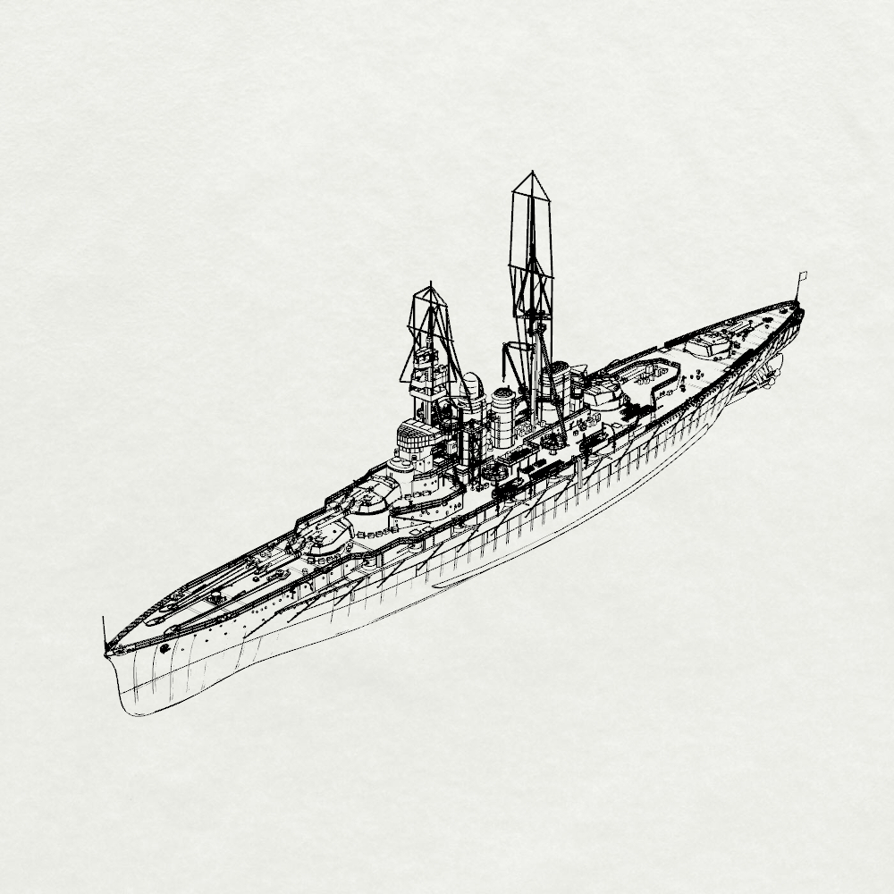MRY-SFW SSC212S IJN Kong?¡ì--class Battlecruiser Hiei Water Line Resin Warship Military Ship Model Hobby Collection Unassembled Unpainted
