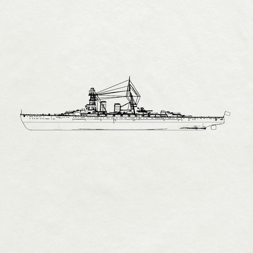 MRY-SFW SSC213S IJN Amagi-class Battlecruiser Amagi Full Hull