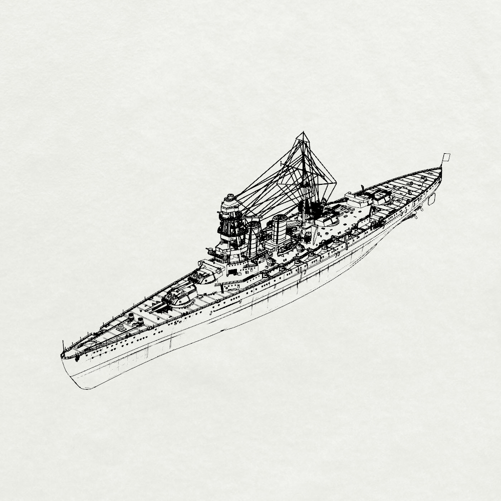 MRY-SFW SSC213S IJN Amagi-class Battlecruiser Amagi Full Hull