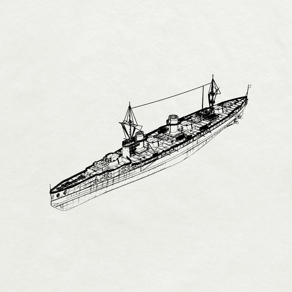 MRY-SFW SSC214S Soviet Navy Izmail-class Battlecruiser Izmail Full Hull Resin Warship Military Ship Model Hobby Collection Unassembled Unpainted