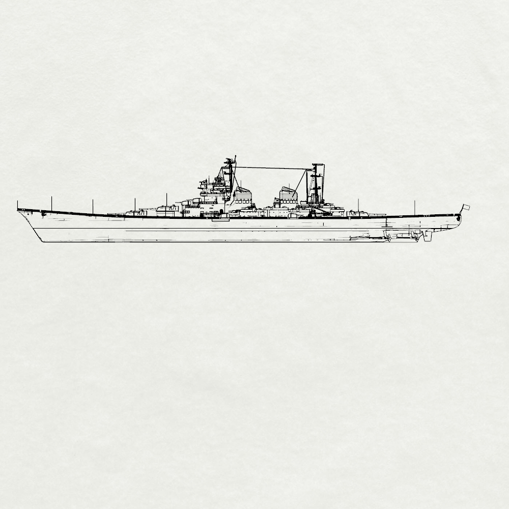 MRY-SFW SSC215 Soviet Navy Stalingrad-class Battlecruiser Stalingrad Water Line Resin Warship Military Ship Model Hobby Collection Unassembled Unpainted