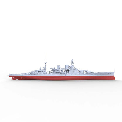 MRY-SFW SSC217S Royal Navy Renown-class Battlecruiser HMS Repulse Full Hull Resin Warship Military Ship Model Hobby Collection Unassembled Unpainted