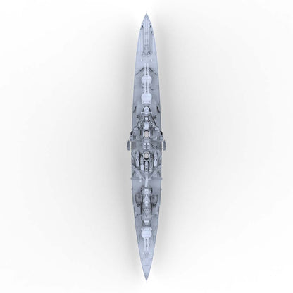 MRY-SFW SSC217 Royal Navy Renown-class Battlecruiser HMS Repulse Water Line Resin Warship Military Ship Model Hobby Collection Unassembled Unpainted