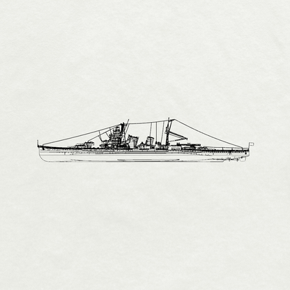 MRY-SFW SSC221 IJN Aoba-class Aoba 1st ship Heavy Cruiser Water Line