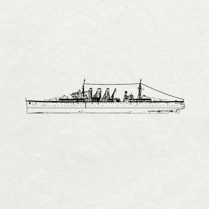 MRY-SFW SSC223 Royal Navy Norfolk-class Norfolk Heavy Cruiser Water Line