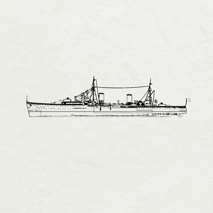 MRY-SFW SSC224 Royal Navy Arethusa-class Arethusa Light Cruiser Water Line Resin Warship Military Ship Model Hobby Collection Unassembled Unpainted