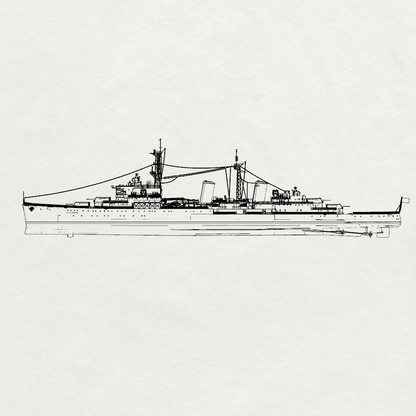 MRY-SFW SSC226S Royal Navy Edinburgh-class Belfast Light Cruiser Full Hull