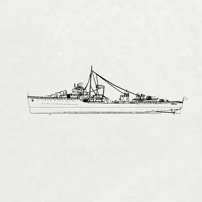 MRY-SFW SSC237S  Bagley-class USS Bagley (DD-386) Destroyer Full Hull Adult Collectible