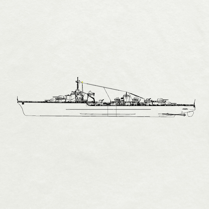 MRY-SFW SSC240 French Navy Mogador-class Mogador Destroyer (1940) Water Line Resin Warship Military Ship Model Hobby Collection Unassembled Unpainted