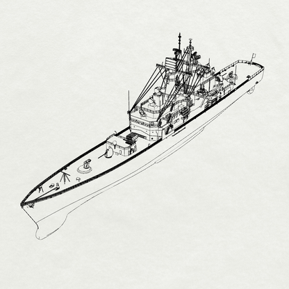 MRY-SFW SSC241S Tennessee-class USS California  BB-44  2nd ship Battleship Full Hull