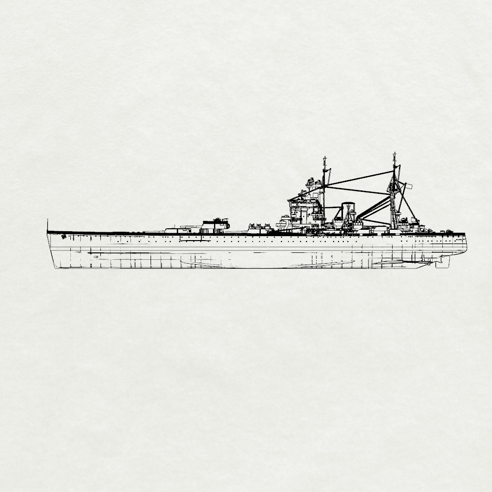 MRY-SFW SSC242S Royal Nelson-class HMS Nelson Battleship 28 1945 Full Hull