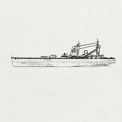 MRY-SFW SSC243 Royal Nelson-class HMS Rodney Battleship 29 1940 Water Line