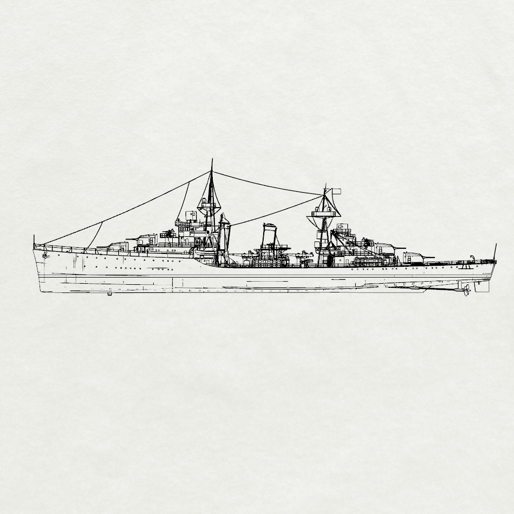 Porter-class Porter Destroyer Leader DD-356 1941 Water Line MRY-SFW SSC252 Military Warship Model Kit