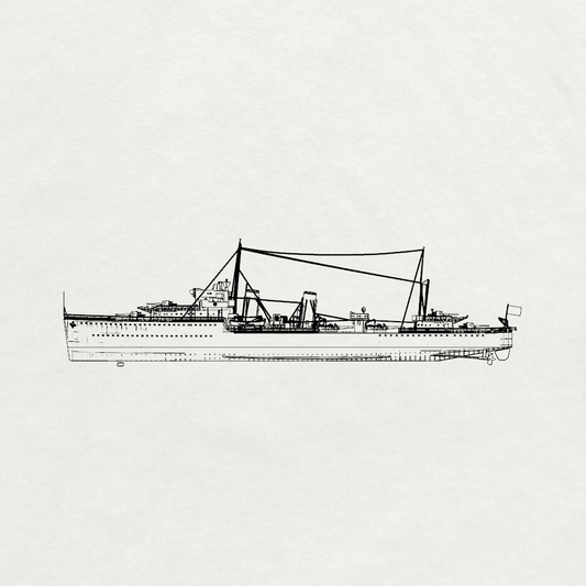 Royal G-class Grafton Destroyer H89 1936 Water Line MRY-SFW SSC258 Military Warship Model Kit