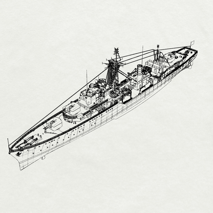 Royal Daring-class Diana Destroyer D126 1958 Water Line MRY-SFW SSC266 Military Warship Model Kit