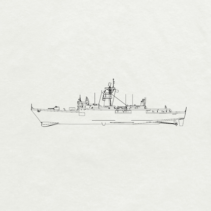 Spanish Baleares-class Baleares Frigate F71 1973 Water Line MRY-SFW SSC268 Military Warship Model Kit