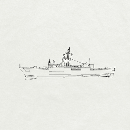 Knox-class Knox Frigate FF-1052 1969 Water Line MRY-SFW SSC269 Military Warship Model Kit