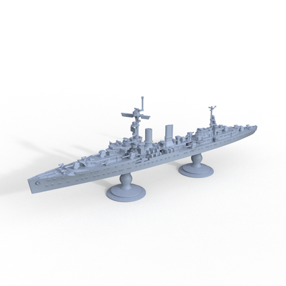 alemán Emden crucero ligero línea de flotación MRY-SFW SSC508 Maqueta de buque de guerra militar