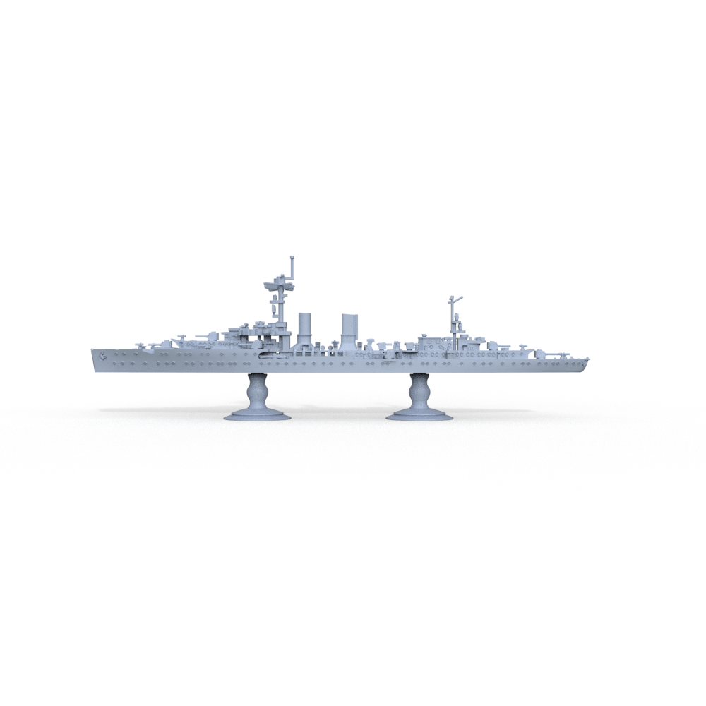 alemán Emden crucero ligero línea de flotación MRY-SFW SSC508 Maqueta de buque de guerra militar