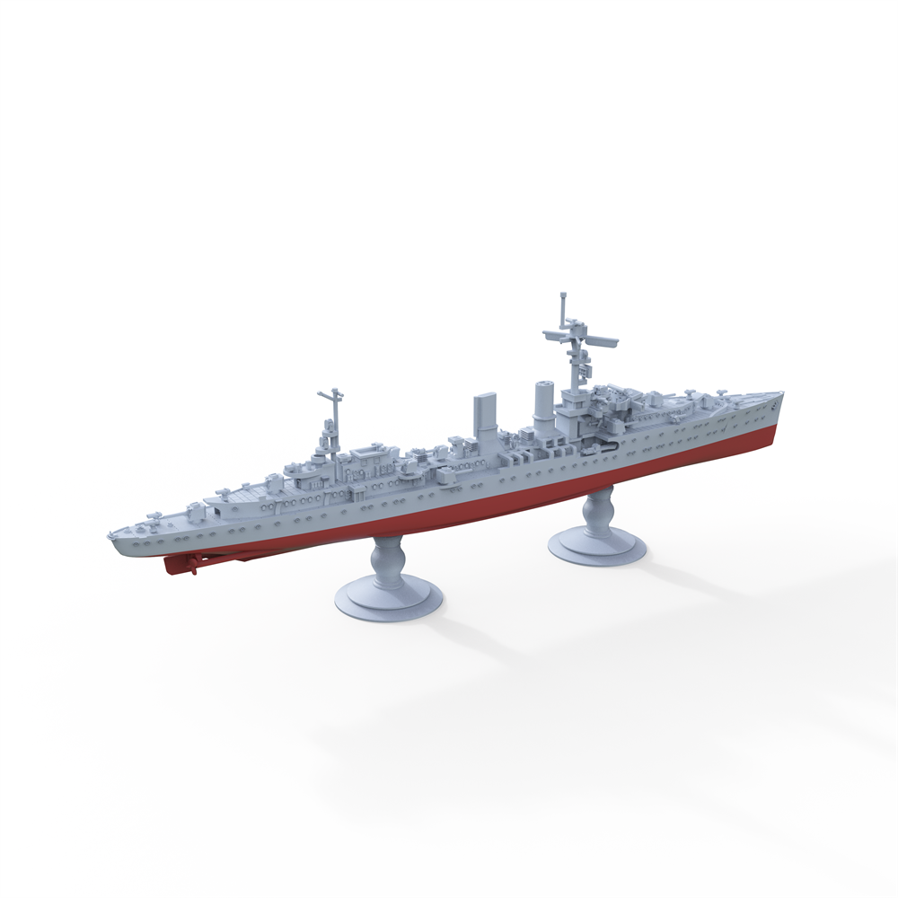 German Emden Light Cruiser Full Hull MRY-SFW SSC508S Military Warship Model Kit