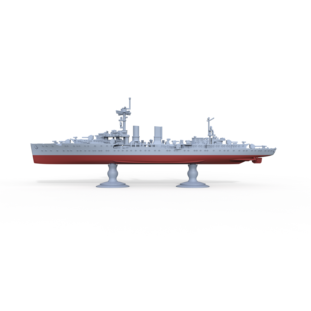 German Emden Light Cruiser Full Hull MRY-SFW SSC508S Military Warship Model Kit