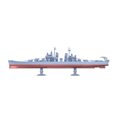 US Navy Baltimore Heavy Cruiser 1943 CA-68 MRY-SFW 556S Military Warship Model Kit