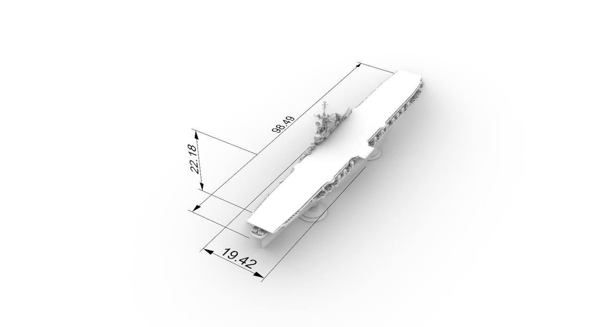 USS Midway-Class Aircraft Carriers??CV-41?¨º? Midway Water Line MRY-SFW SSC615 Military Model Kit