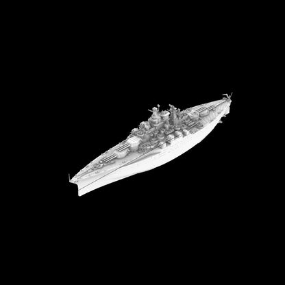 USS Tennessee Class Tennessee Battleship (BB-43) Water Line MRY-SFW SSC133 Military Model