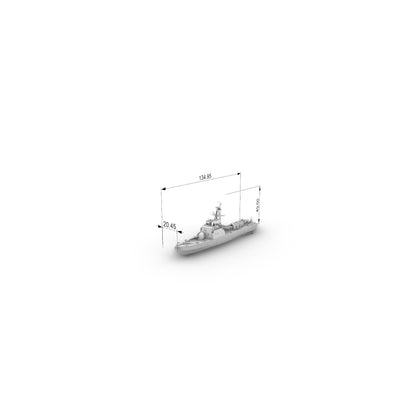 SSC150S Military Model LY Beir Grassa Missile Boat Full Hull