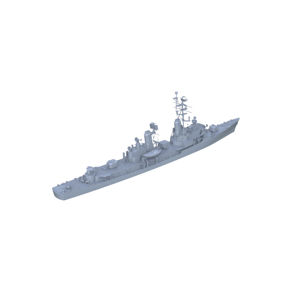 SSC153S Military Model  USS DDG-2 Charles F. Adams Destroyer Full Hull