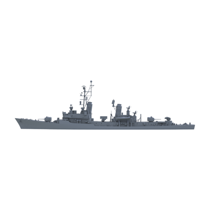 SSC153S Military Model  USS DDG-2 Charles F. Adams Destroyer Full Hull